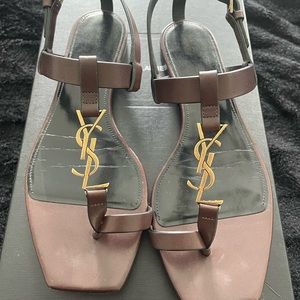 YSL Cassandra Sandals